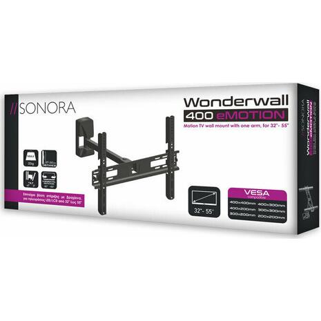 Βάση τηλεόρασης SONORA WonderWall 400 eMotion